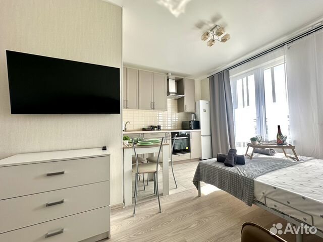 

Квартира-студия, 25 м², 2 кровати