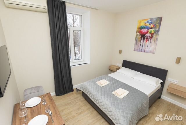 

Квартира-студия, 24 м², 1 кровать