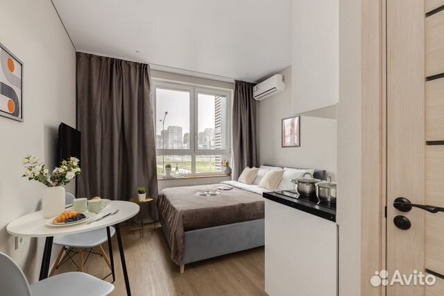 

Квартира-студия, 20 м², 1 кровать