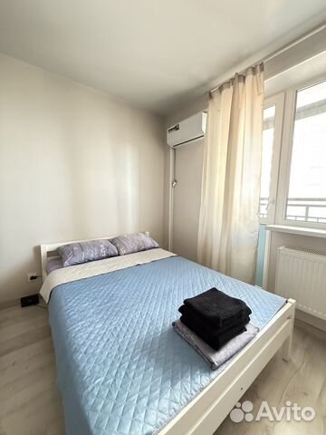 

Квартира-студия, 39 м², 2 кровати