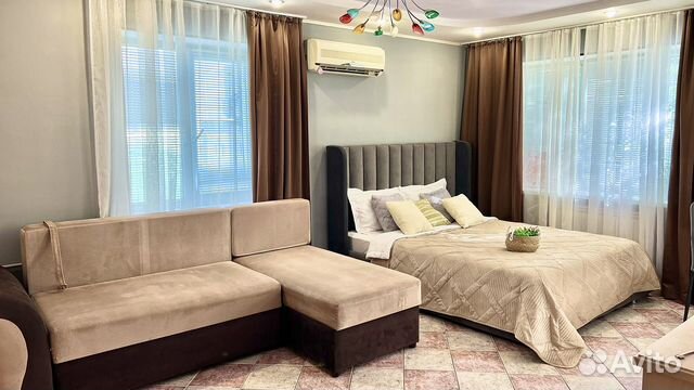 

Квартира-студия, 35 м², 2 кровати