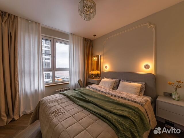 

1-к. квартира, 33 м², 2 кровати