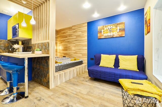 

Квартира-студия, 22 м², 2 кровати