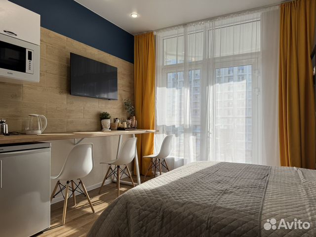 

Квартира-студия, 25 м², 3 кровати