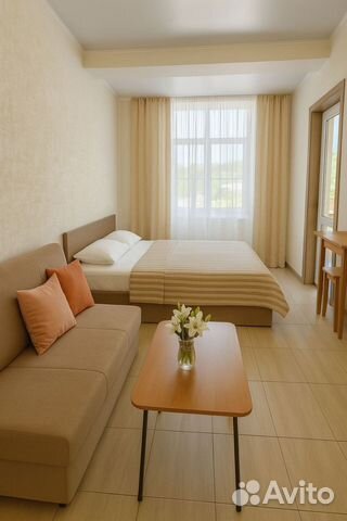 

Квартира-студия, 25 м², 2 кровати