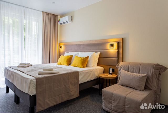

Квартира-студия, 22 м², 2 кровати
