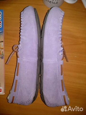 Меховые мокасины UGG Меховые мокасины UGG