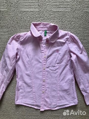 Рубашки benetton 120см и 130 см Рубашки benetton 120см и 130 см