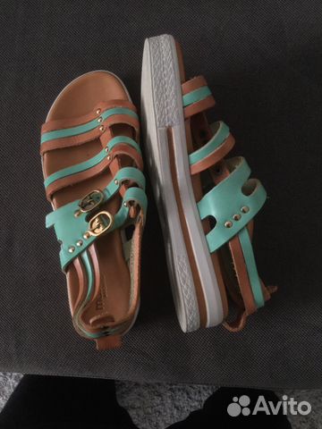 Кожаные босоножки Mascotte