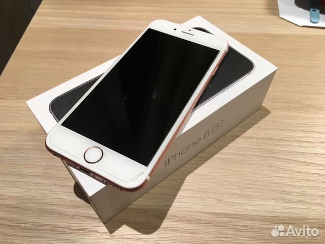 iPhone 6s розовый