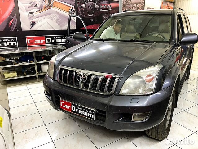 Кожаный салон Toyota Land Cruiser Prado 120
