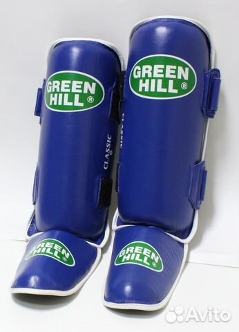 Защита ног Green Hill - синие