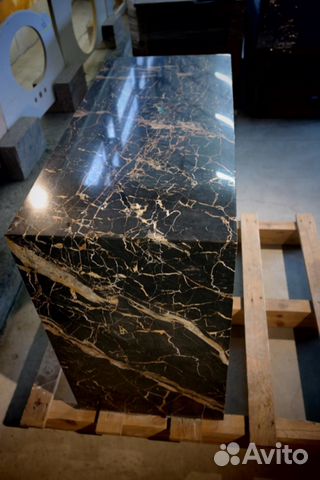 Столешница из мрамора Portoro Gold Столешница из мрамора Portoro Gold