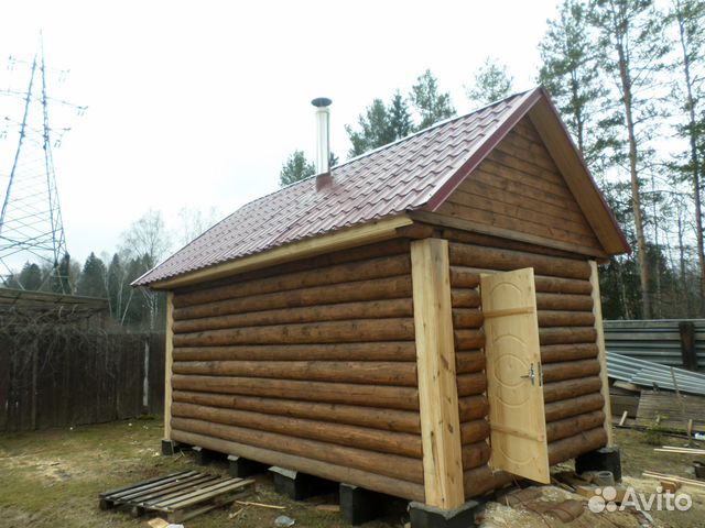 Сруб бани 4х5 цена с доставкой и установкой