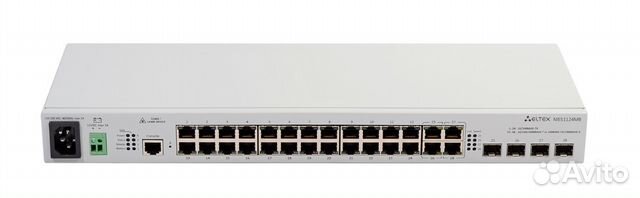 24 порта Fast Коммутатор Eltex MES1124MB 4 SFP GE