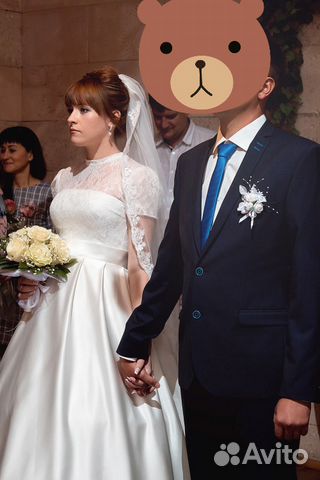 Костюм свадебный