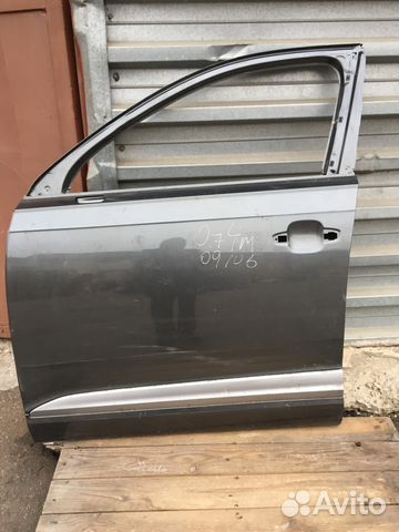 Ауди Audi Q7 ку 7 4м дверь передняя левая