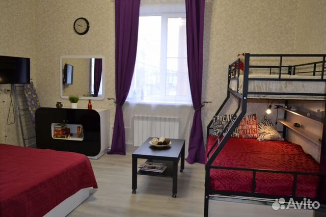 

1-к. квартира, 35 м², 3 кровати