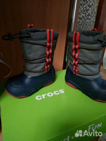 Сапоги детские crocs