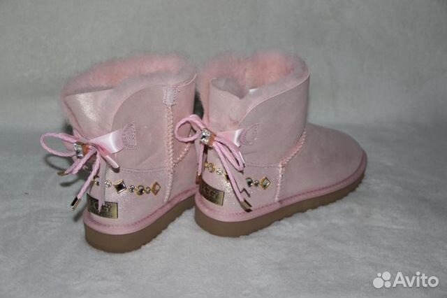 Розовые угги UGG Australia натуральные Розовые угги UGG Australia натуральные