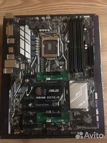 Материнская плата asus prime z270-p Материнская плата asus prime z270-p