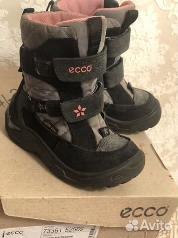 Ботинки зимние ecco