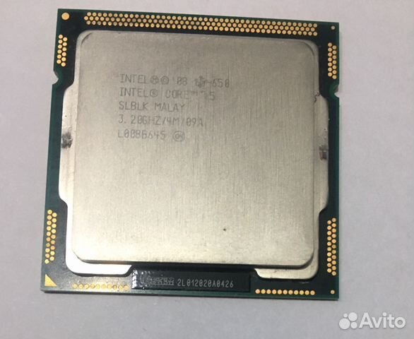 Процессор intel core i5 - 650