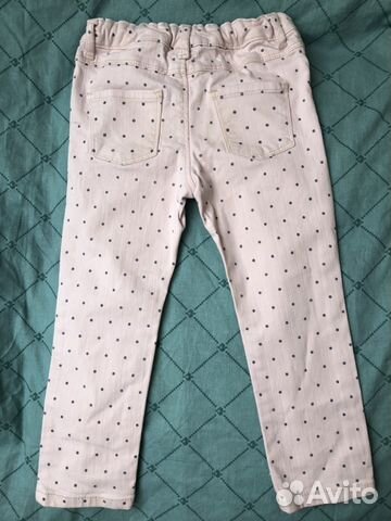 Джинсы Zara на девочку 92
