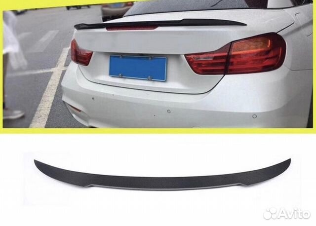 Спойлер багажника V style карбон BMW 4 серия Спойлер багажника V style карбон BMW 4 серия