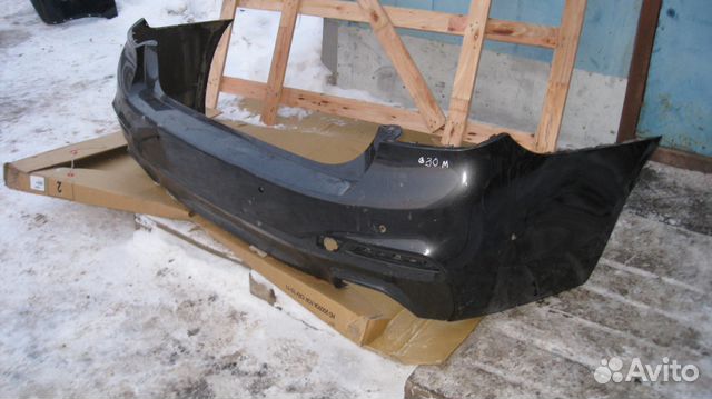 Бампер задний BMW 5 G30 М пакет Бампер задний BMW 5 G30 М пакет