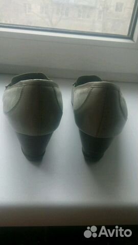 Туфли женские кожаные