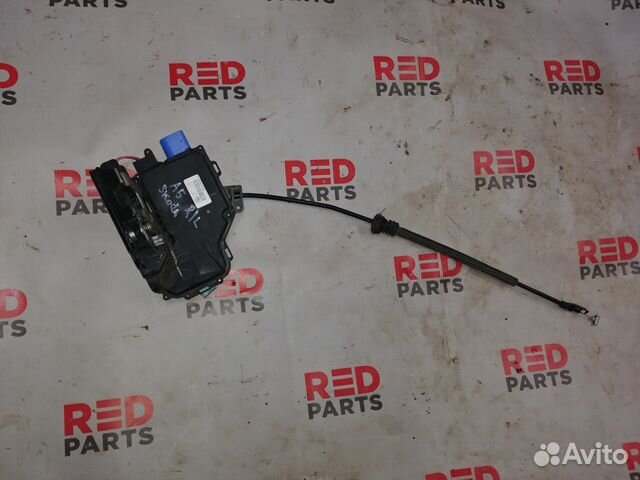 Замок задней левой двери Шкода Октавия А5 08-13