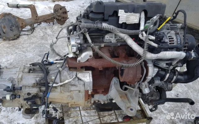 Двигатель двс Форд Транзит 2.2 TDCi задний привод Двигатель двс Форд Транзит 2.2 TDCi задний привод