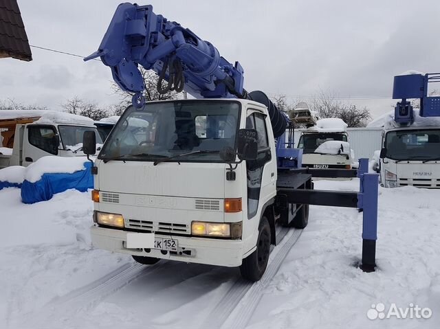 Автобуровая ямобур на шасcи Исудзу Эльф