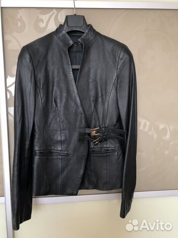 Куртка кожаная Elisabetta Franchi оригинал