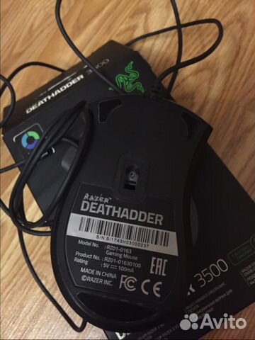 Игровая мышь Razer deathadder 3500 новая