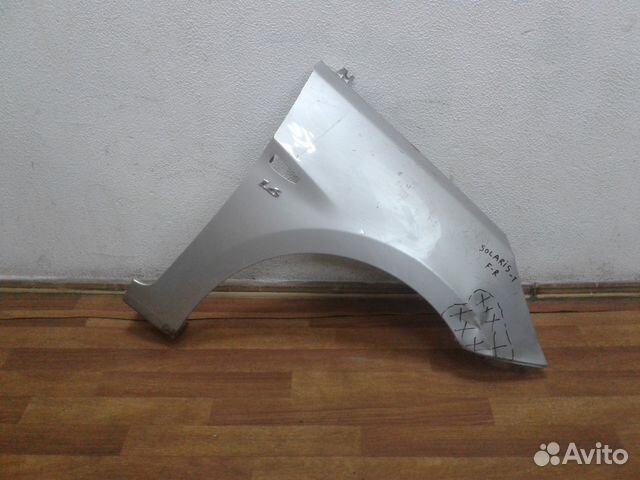 Крыло переднее правое Hyundai Solaris 1 oem 663211