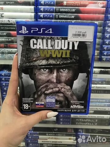 83512003503 Call of duty wwii PS4 Б.У (Обмен)