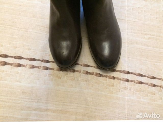 Натуральная кожа коричневые сапоги Wilmar Новые