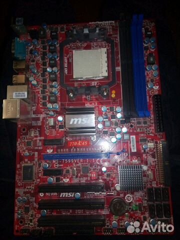 Связка MSI AM3 DDR3