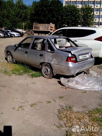 Daewoo Nexia 1.5 МТ, 2010, битый, 58 000 км