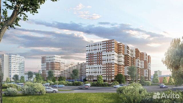 1-к квартира, 41.4 м², 13/17 эт.