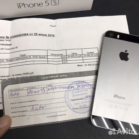 iPhone 5s 16GB RU iPhone 5s 16GB RU