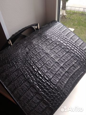Эксклюзив. Новый портфель из кожи крокодила Эксклюзив. Новый портфель из кожи крокодила