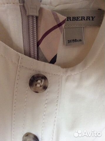 Burberry - платье для девочки