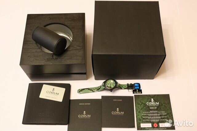Унисекс Corum Bubble Art 47 Python LE / оригинал