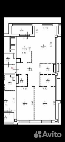 3-к квартира, 111 м², 3/5 эт.