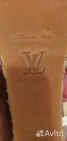 Босоножки Louis Vuitton оригинал Босоножки Louis Vuitton оригинал