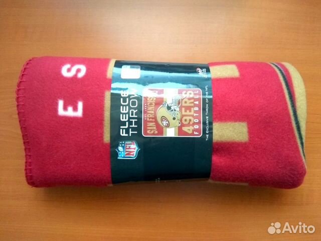 Плед флисовый San Francisco 49ers