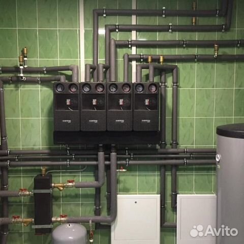 Монтаж отопления водопровода канализации котельной